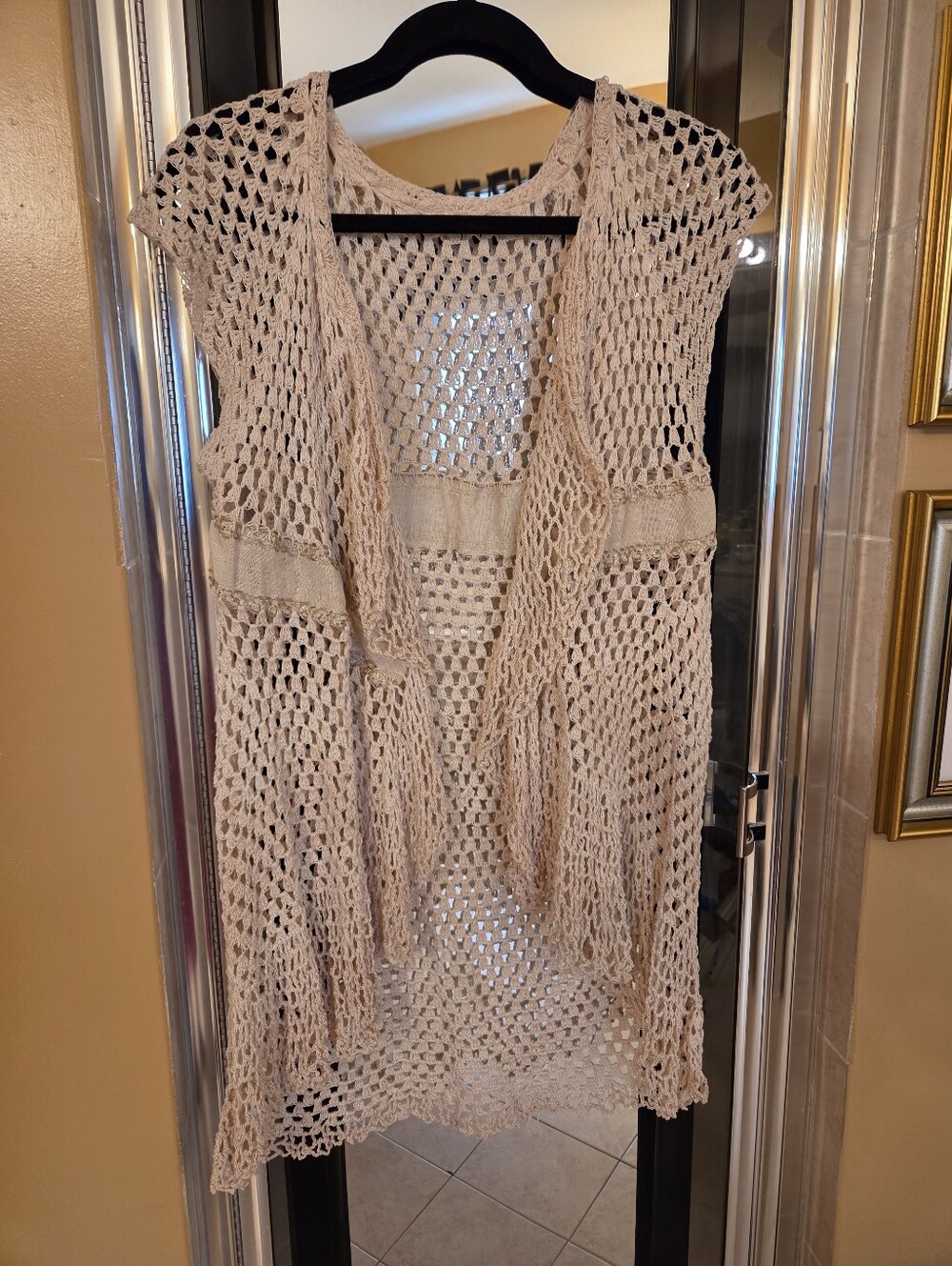 Crocheted Vest Top